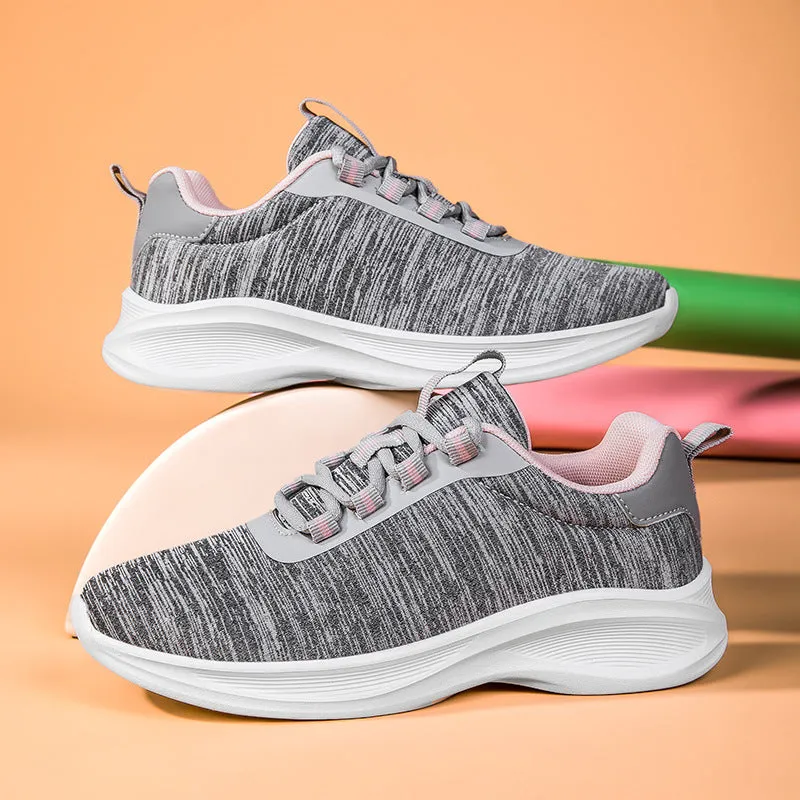 2024 New Lightweight Running and Sports Shoes Fitness Soft Sole Breathable Mesh Women's Casual Shoes