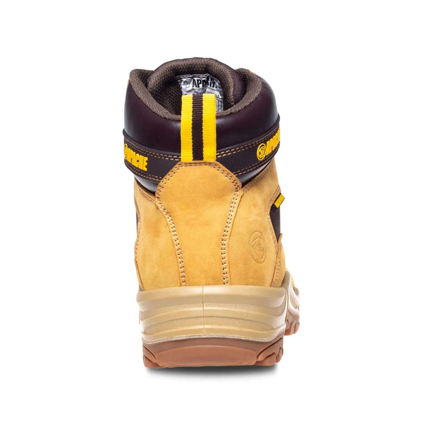Apache Arizona Honey Nubuck Metal-Free Waterproof Safety Boots