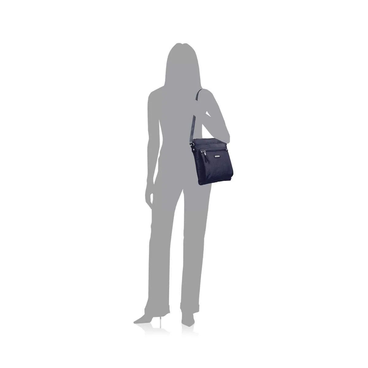 Baggallini Go Bagg With RFID Phone Wristlet