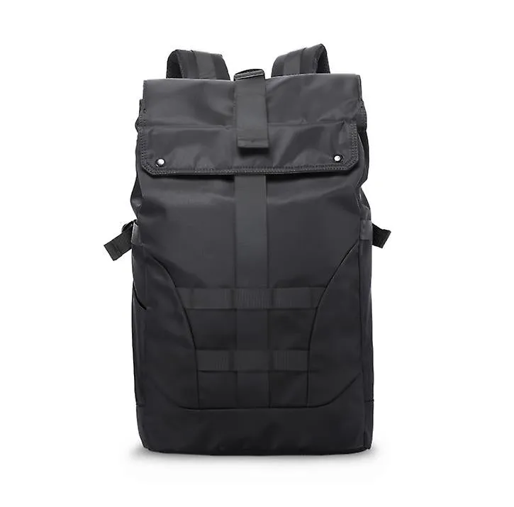 black Men Travel Laptop Backpack Water Resistant Anti-theft Rucksack AZ14943