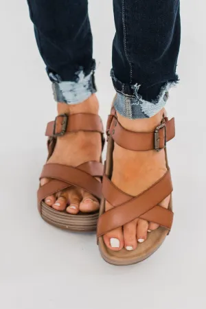 Blowfish Makara Platform Sandals- Arabian Sand