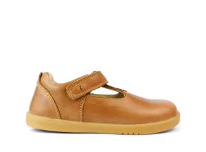 Bobux Iwalk Louise T-Bar - Caramel