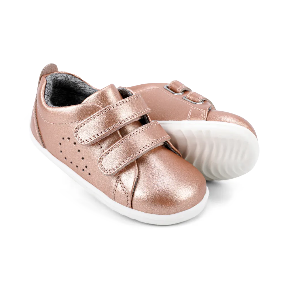Bobux Step Up Court Rose Gold