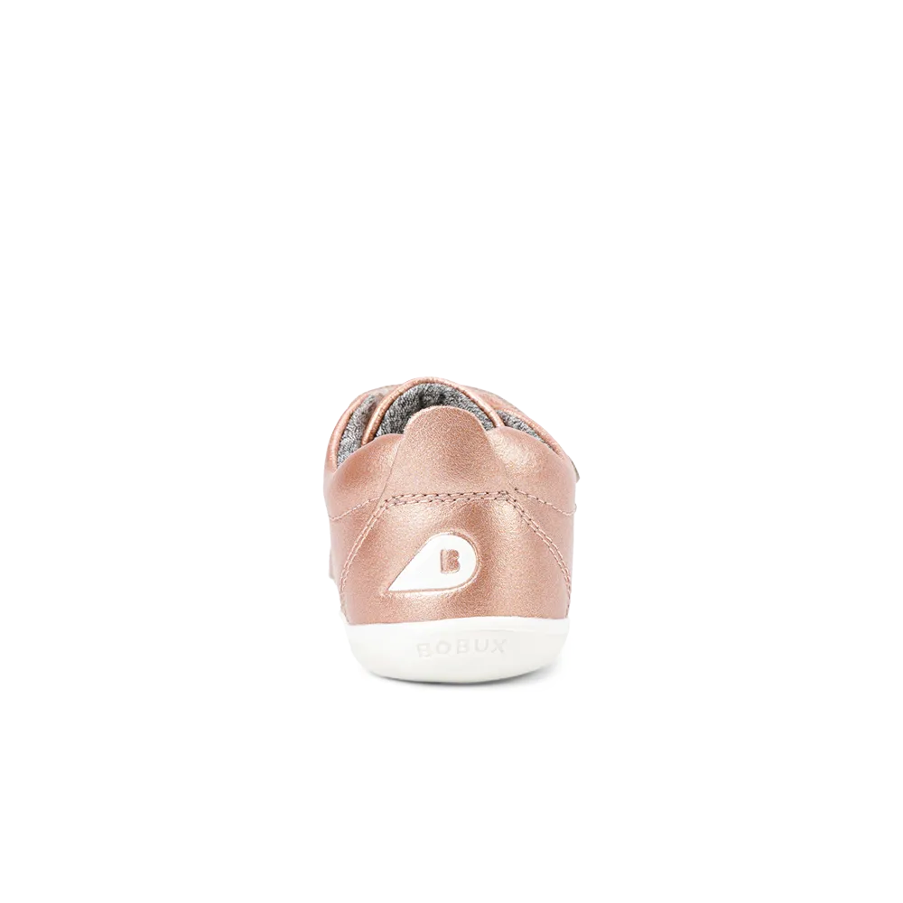 Bobux Step Up Court Rose Gold