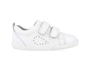 Bobux Step Up Grass Court - Optical White