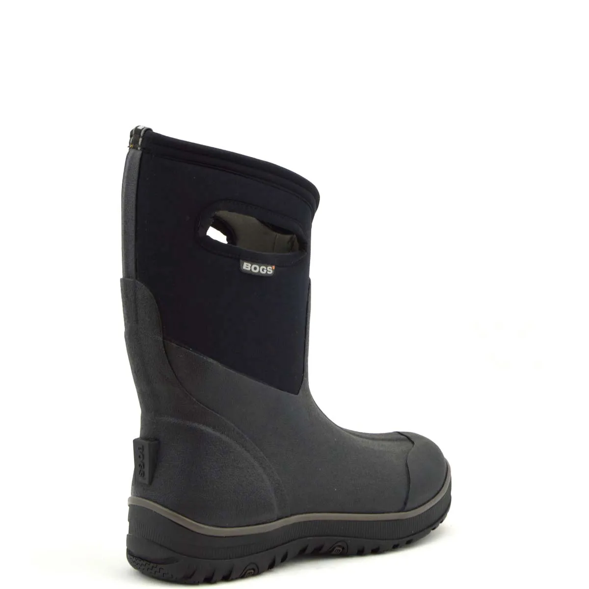 Bogs Ultra Mid Black Mens Gumboots