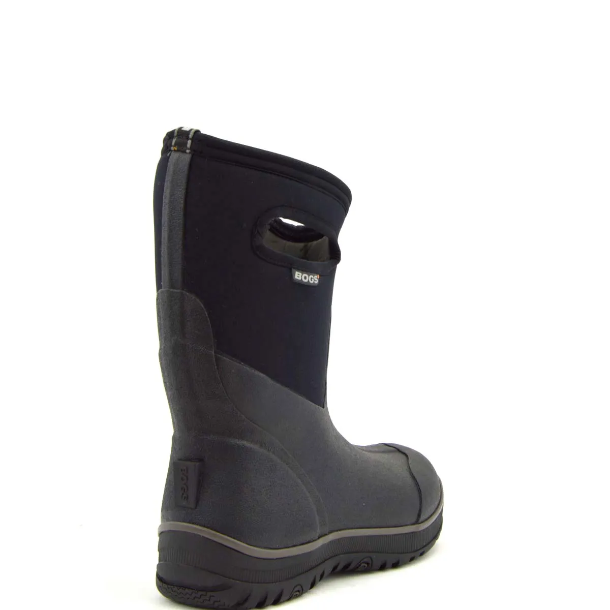 Bogs Ultra Mid Black Mens Gumboots