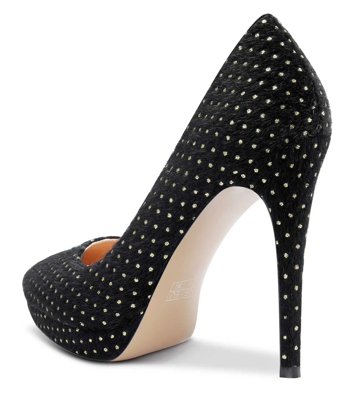 CASTAMERE Womens High Heels Platform Pumps Slip-on Stilettos 12CM Heel Office Dress Fashion Shoes