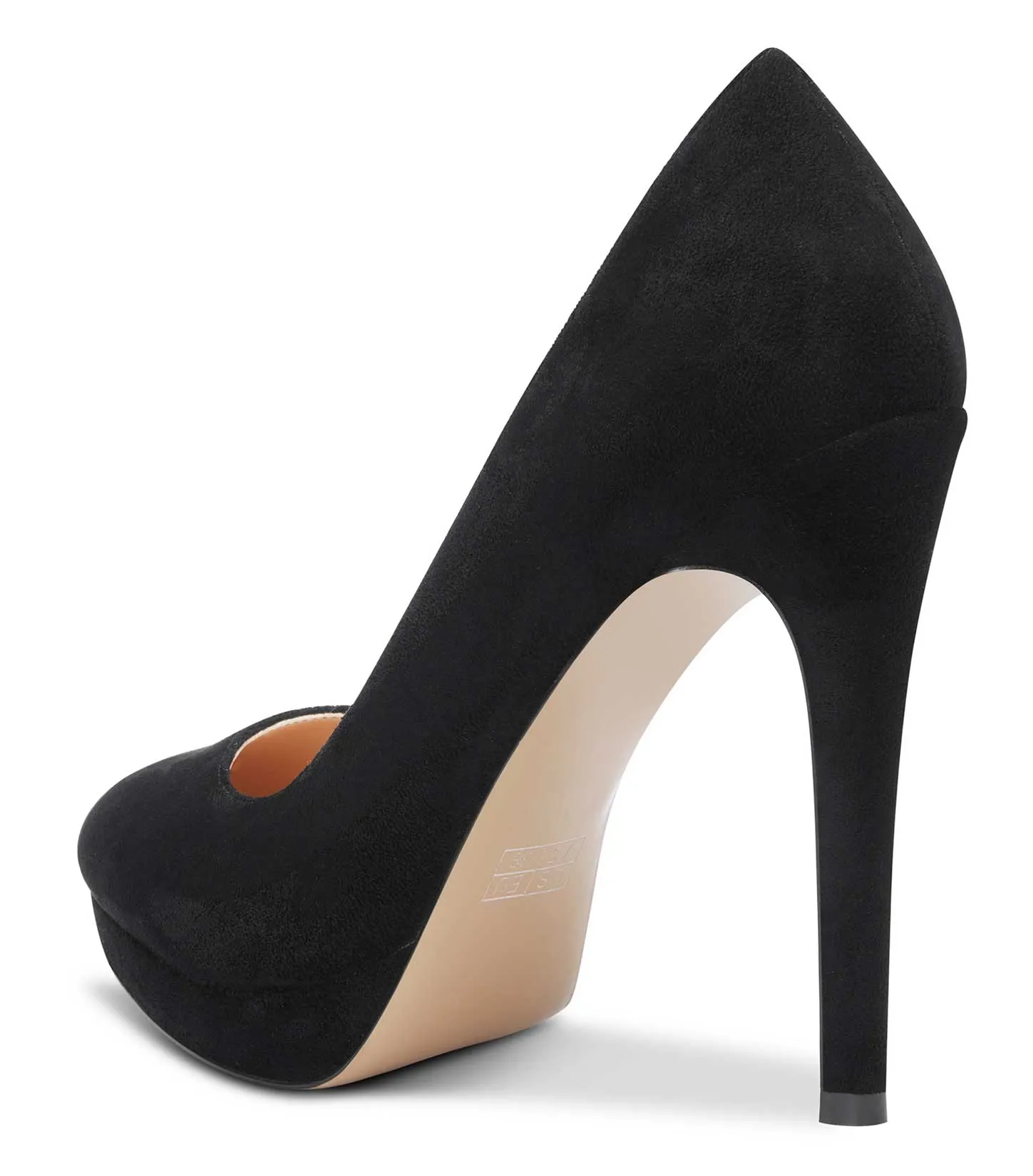 CASTAMERE Womens High Heels Platform Pumps Slip-on Stilettos 12CM Heel Office Dress Patent Shoes