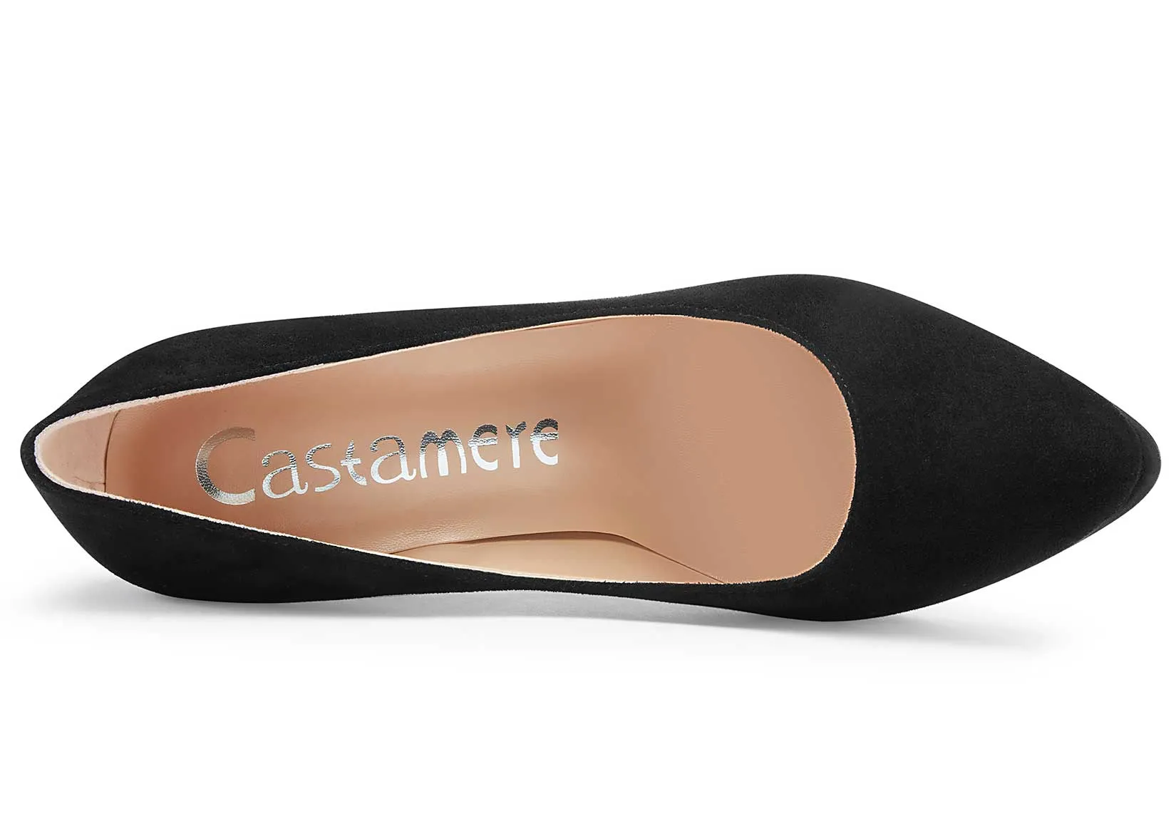 CASTAMERE Womens High Heels Platform Pumps Slip-on Stilettos 12CM Heel Office Dress Patent Shoes