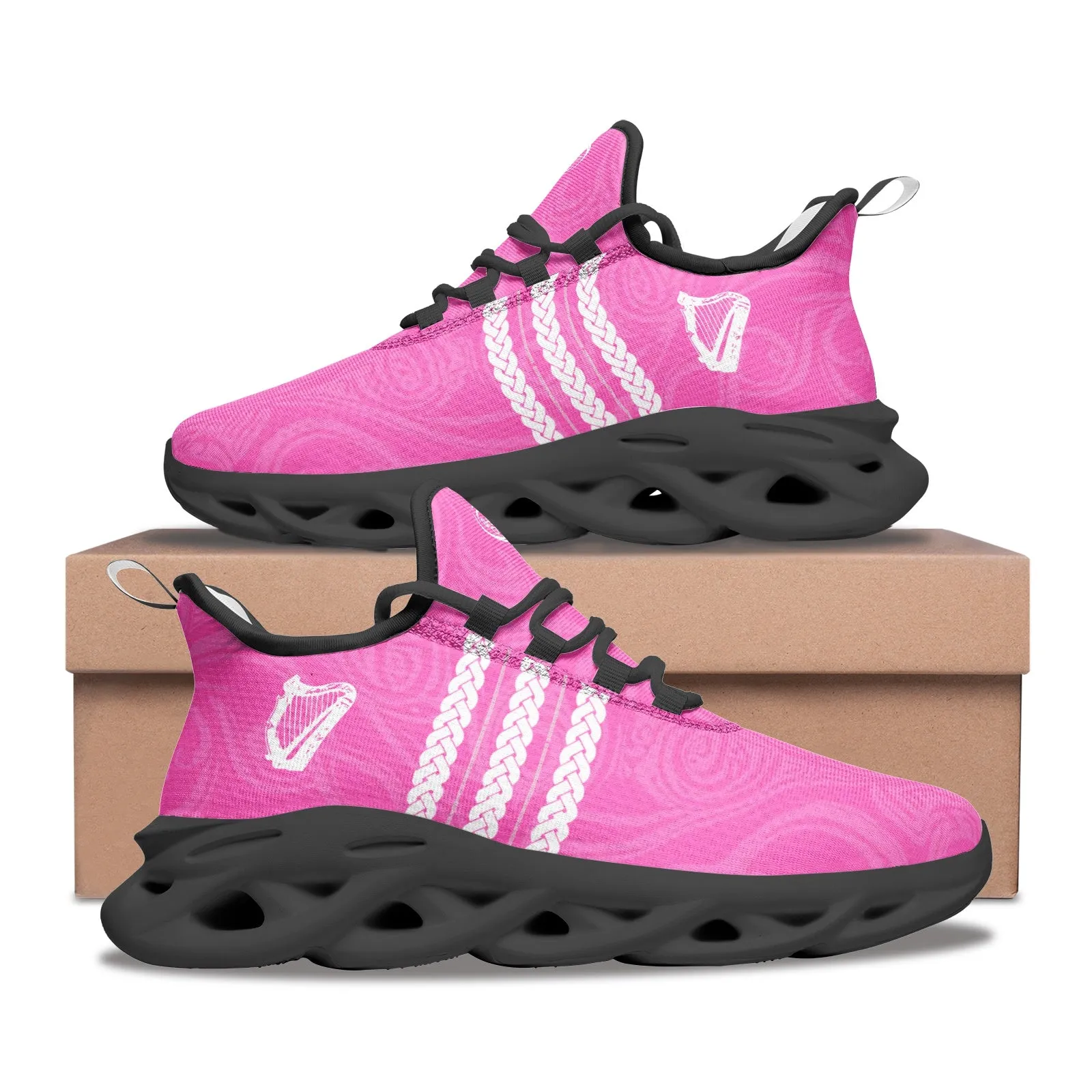 Celtic Pride Mesh Knit Sneakers