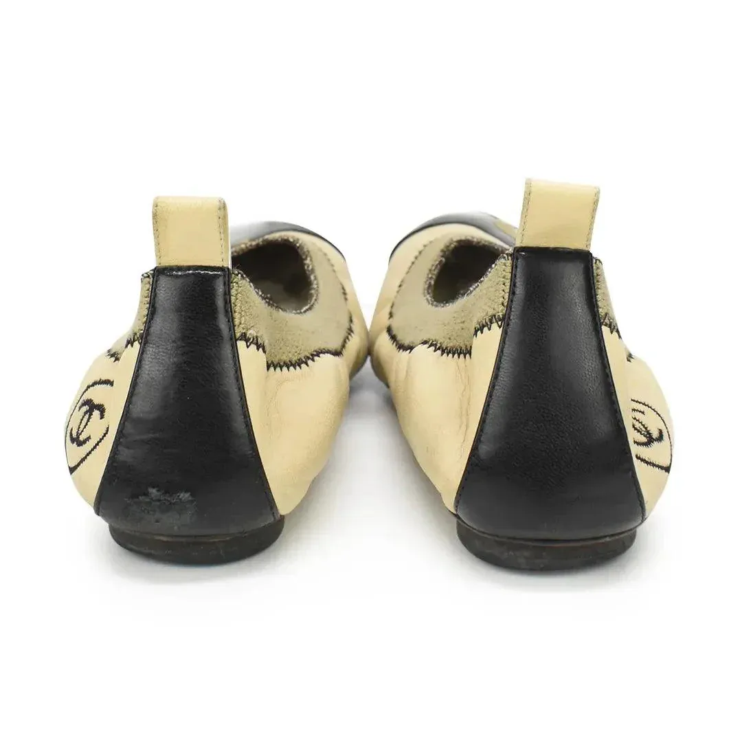 Chanel Elastic Flats - Women's 37