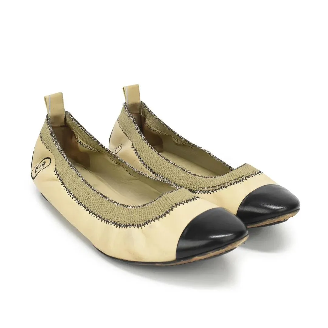 Chanel Elastic Flats - Women's 37