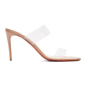 Christian Louboutin Beige Just Nothing 85 Heeled Sandals