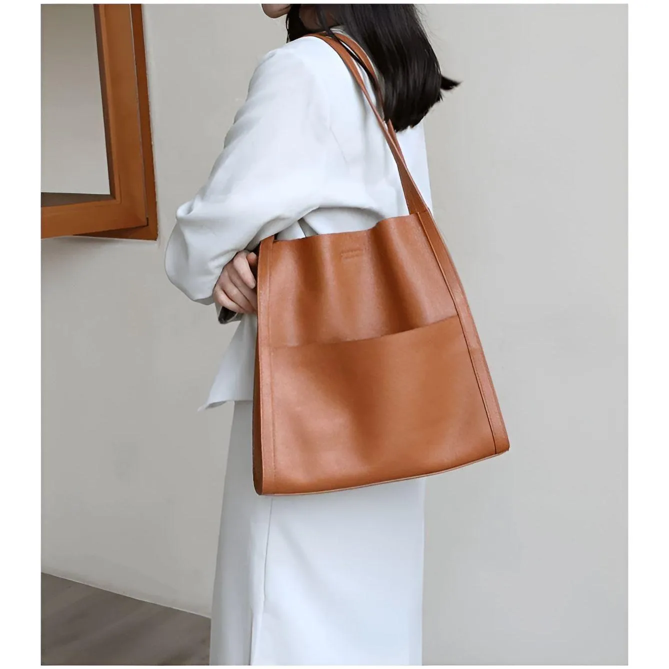 Cora Bag - Luxuriöse Umhängetasche aus Echtem Leder für Frauen