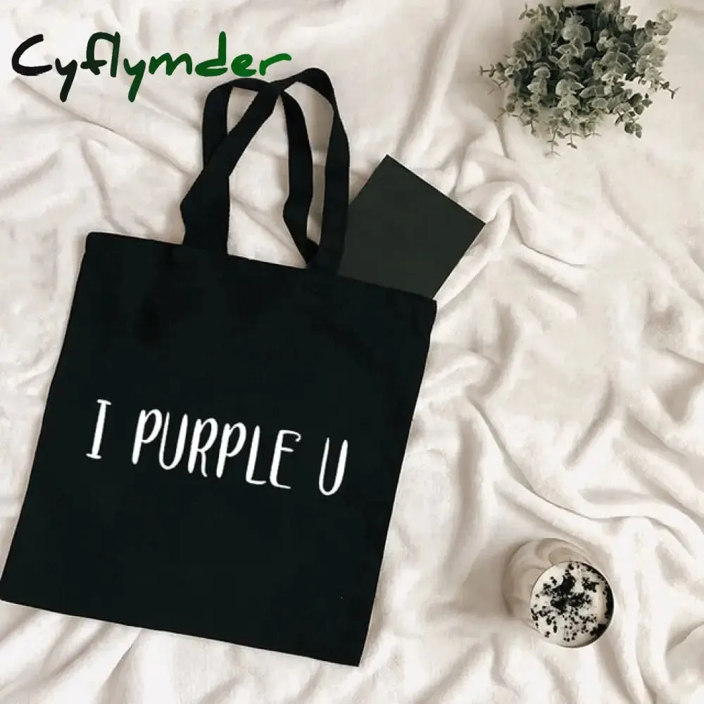Cyflymder Harajuku Tumblr Graphic Ladies Shopping Bag Handbags Cloth Canvas Tote Bags Women Eco Reusable Shoulder Shopper Bags
