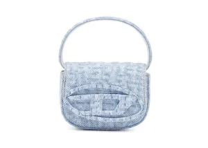 Diesel 1Dr Xs Shoulder Bag Denim Light Blue