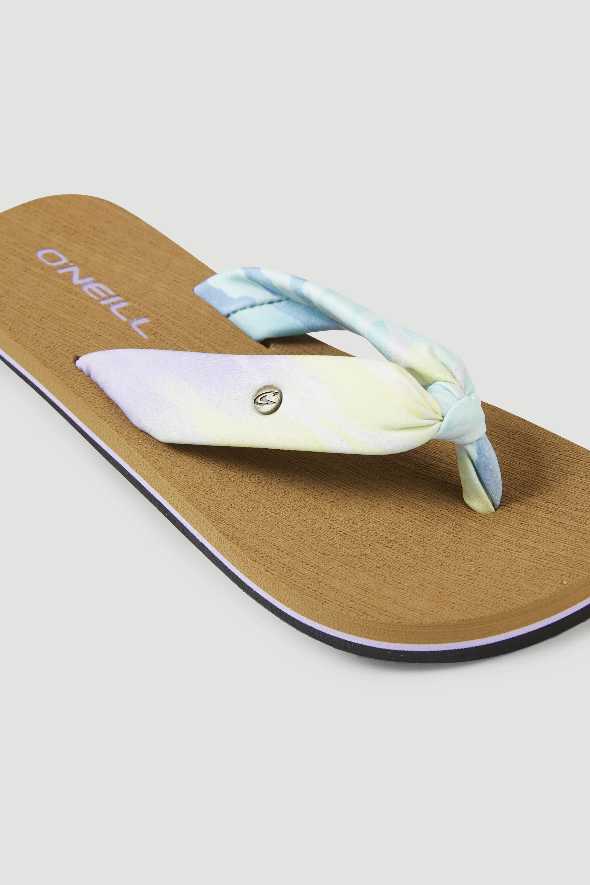 Ditsy Sun Sandals | Blue Tie Dye