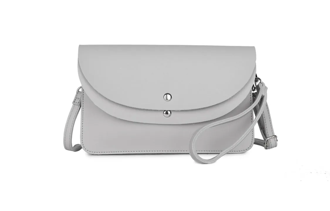 Double Flap-Over Style Handbag (6 Colours)
