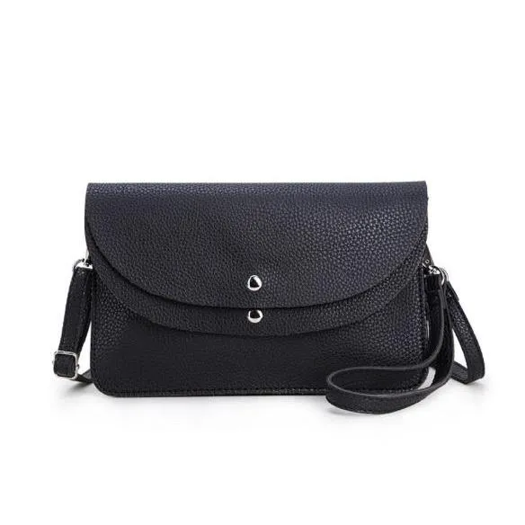 Double Flap-Over Style Handbag (6 Colours)