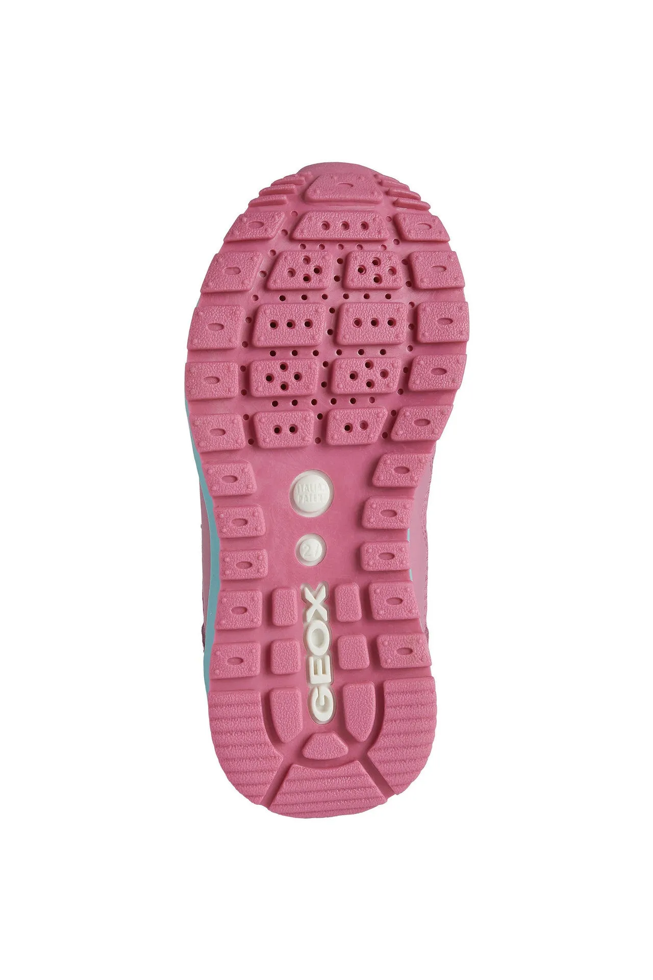 Geox Kids Trainers | Pavel | Fuchsia & Watersea