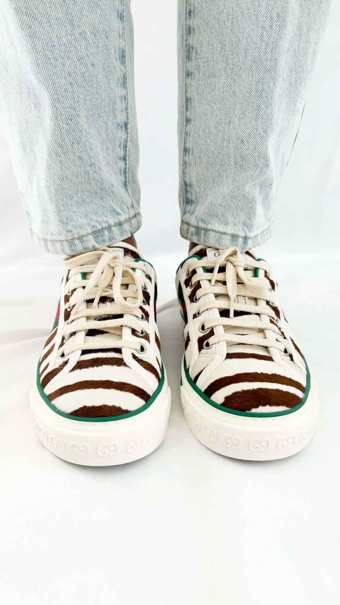 Gucci Womans 1977 Tennis Sneakers