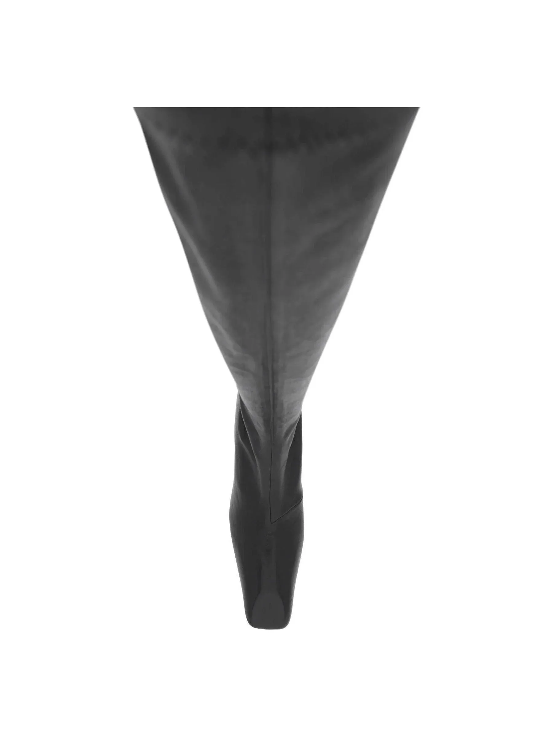 Knee-High Boots in Stretch Leather