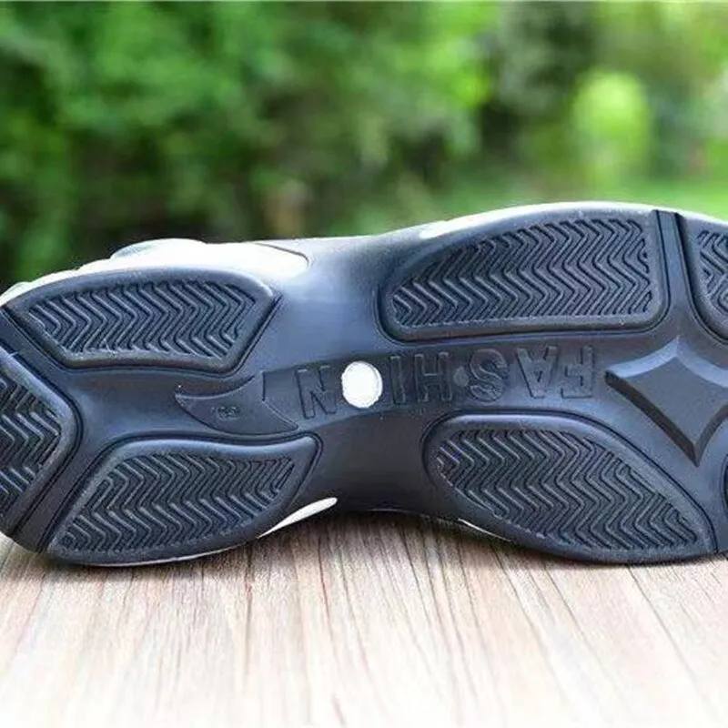 Large Size 38-47 Men&#39;s Running Shoes Fashion Air Cushion Sneakers Breathable Outdoor Sports Leather Shoes Non-Slip Male Sneakers