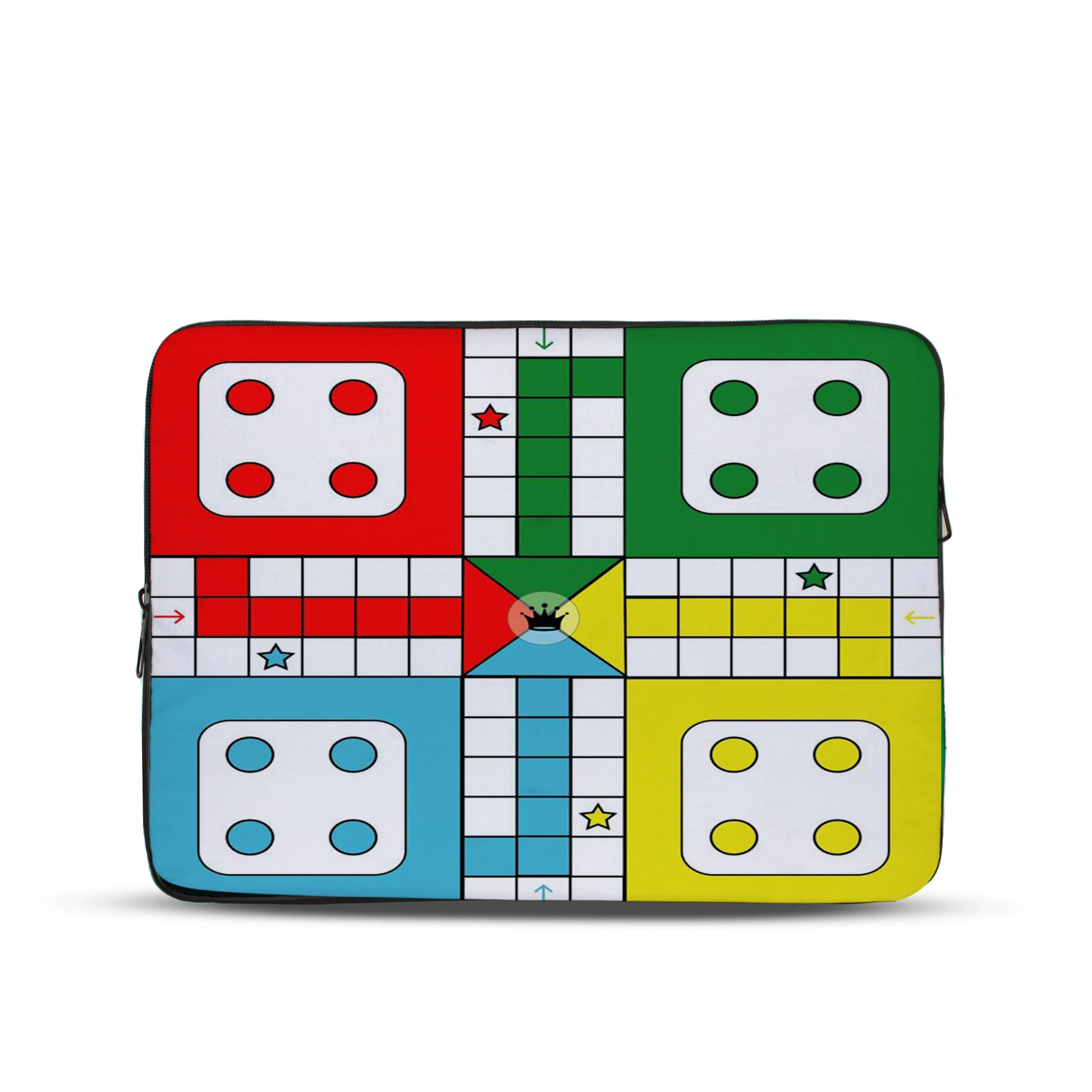 Ludo Design Double Side printed Laptop Sleeve with Vibrant Digital Prints – Protect Your Laptop in Style