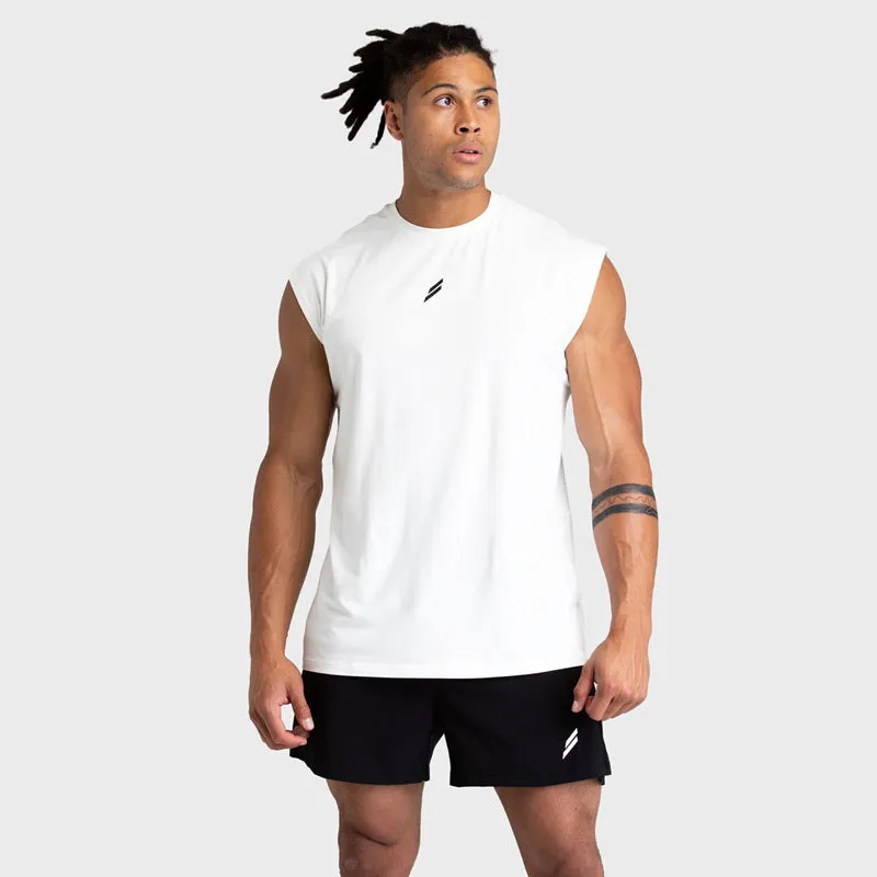 Men's Casual Running & Training Sports Vest – Breathable Cotton Tank Top
