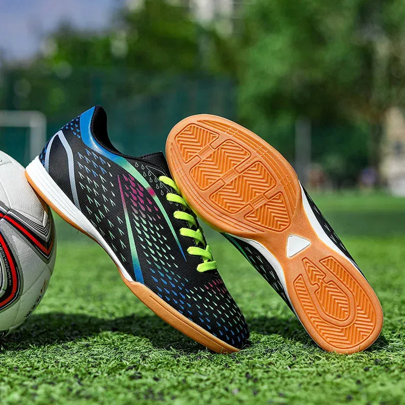 Men's Futsal Shoes Indoor Football Field Boots Professional Soccer Shoes Society Children's Anti-slip Training Cleats 2024