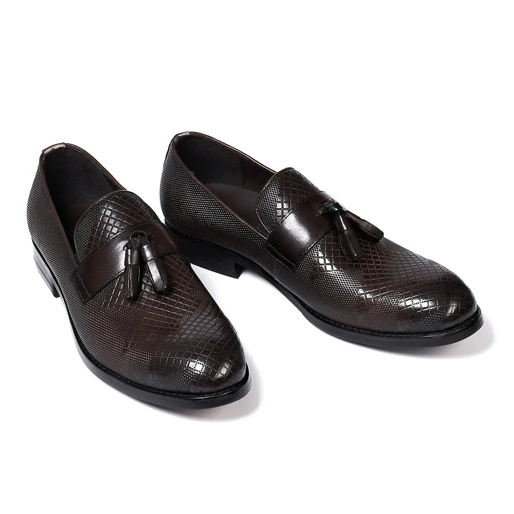 Men's Italian Style Genuine Leather Handmade Dress Loafers Shoes