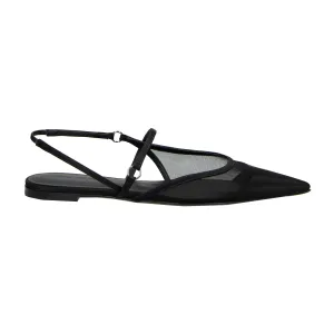 Mesh Point Toe Flats