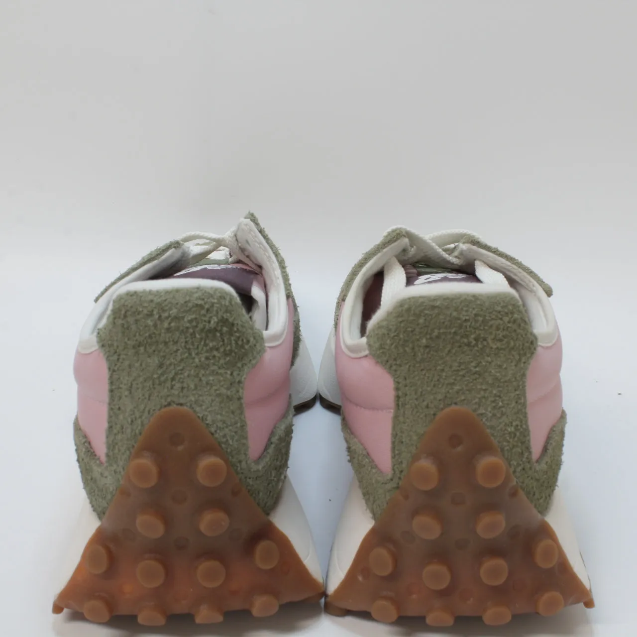 New Balance 327 Trainers Grey Pink White