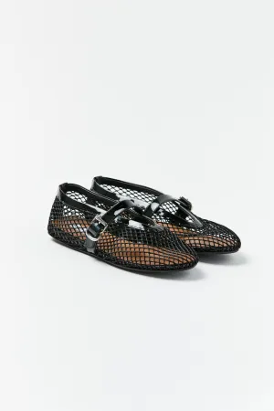 Noir Ballerina Flat