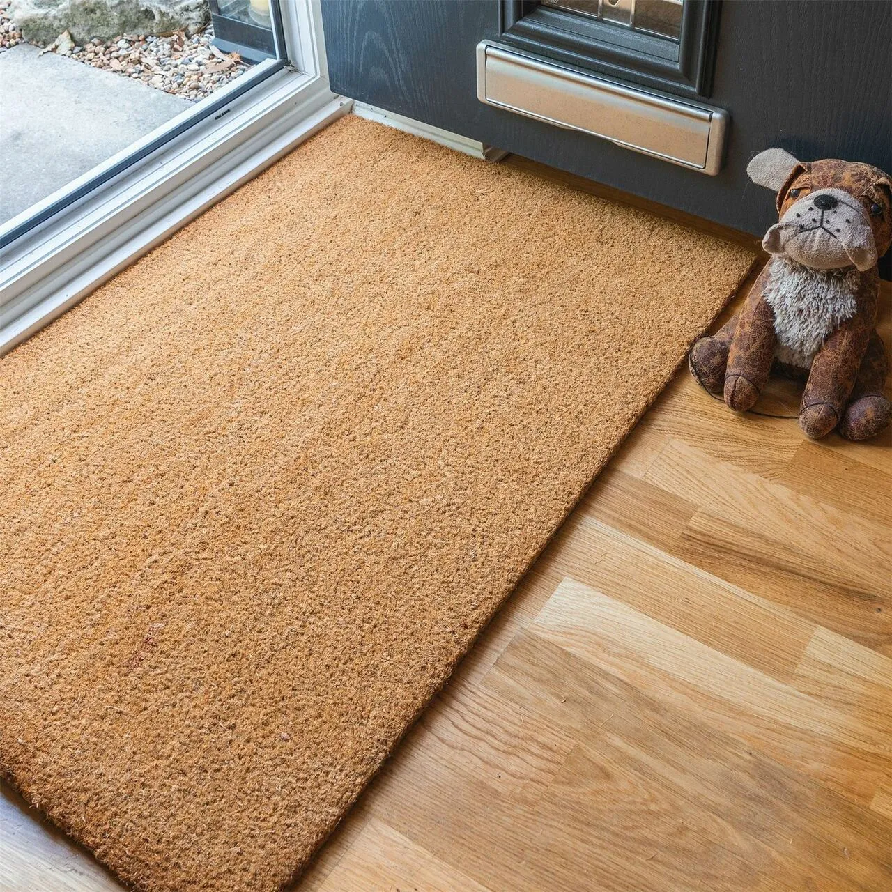 Non-Slip Coir Door Mat - 60 x 40cm