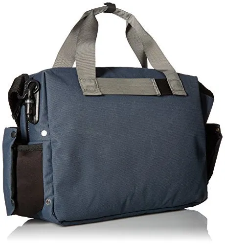 Pacsafe Intasafe Anti-Theft 15 inch Laptop Shoulder Bag / Briefcase, Navy Blue