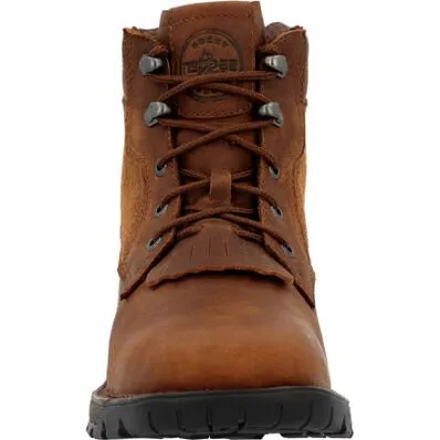 Rocky Men's 6" Legacy 32 Waterproof Square Toe Western Lacer Work Boot