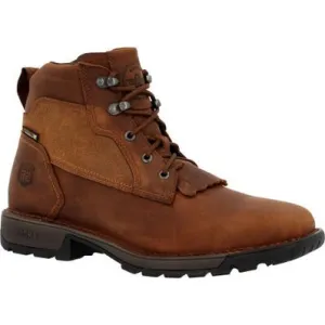 Rocky Men's 6" Legacy 32 Waterproof Square Toe Western Lacer Work Boot