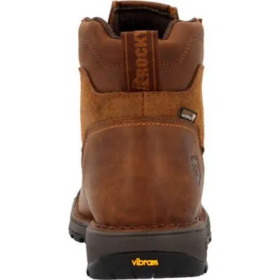Rocky Men's 6" Legacy 32 Waterproof Square Toe Western Lacer Work Boot