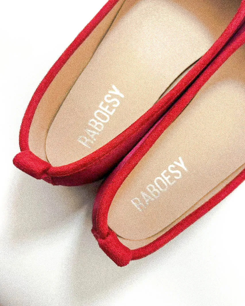 Round Toe Tie Bow Ballet Flats