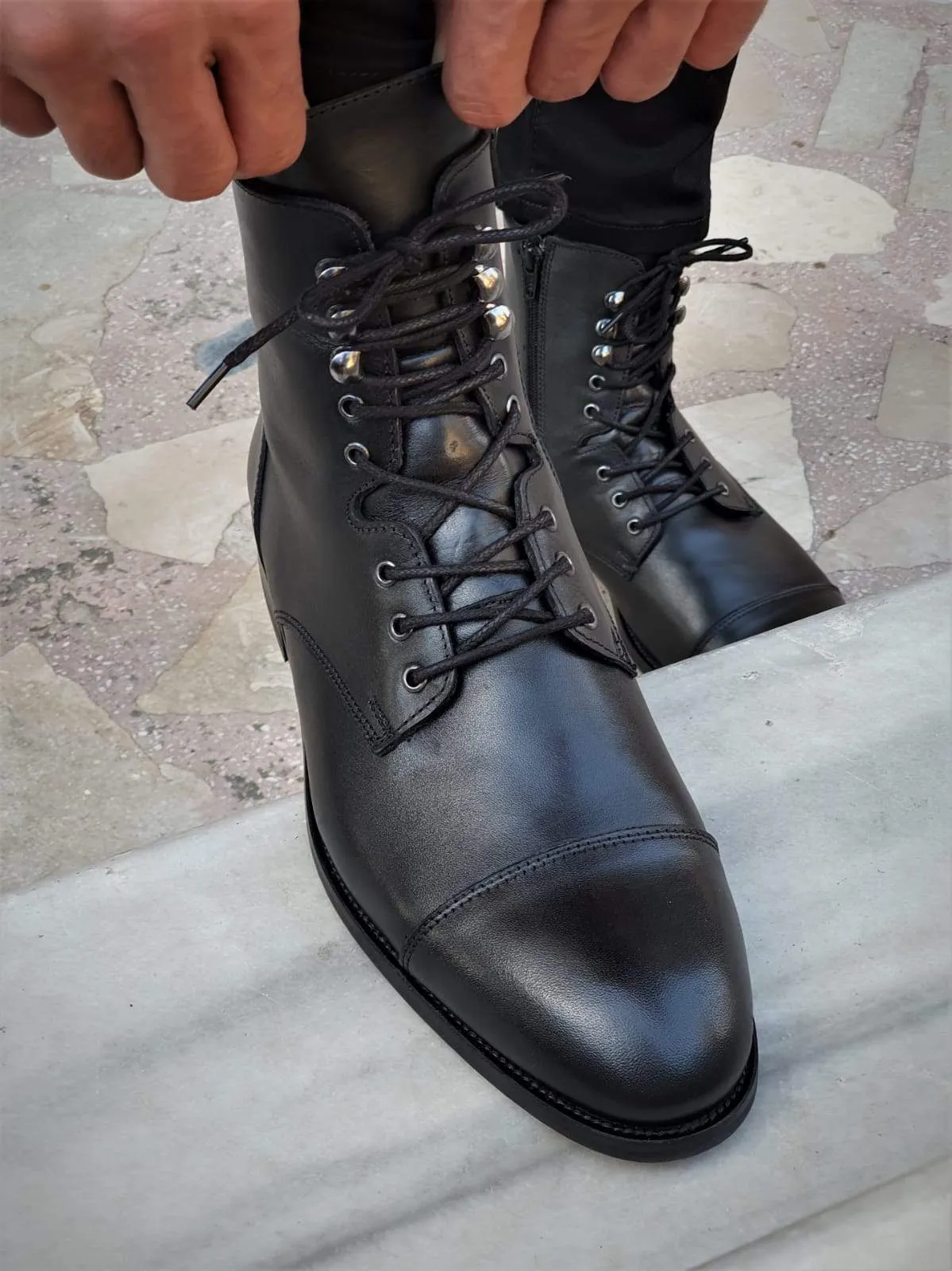 Spiez Black Boots