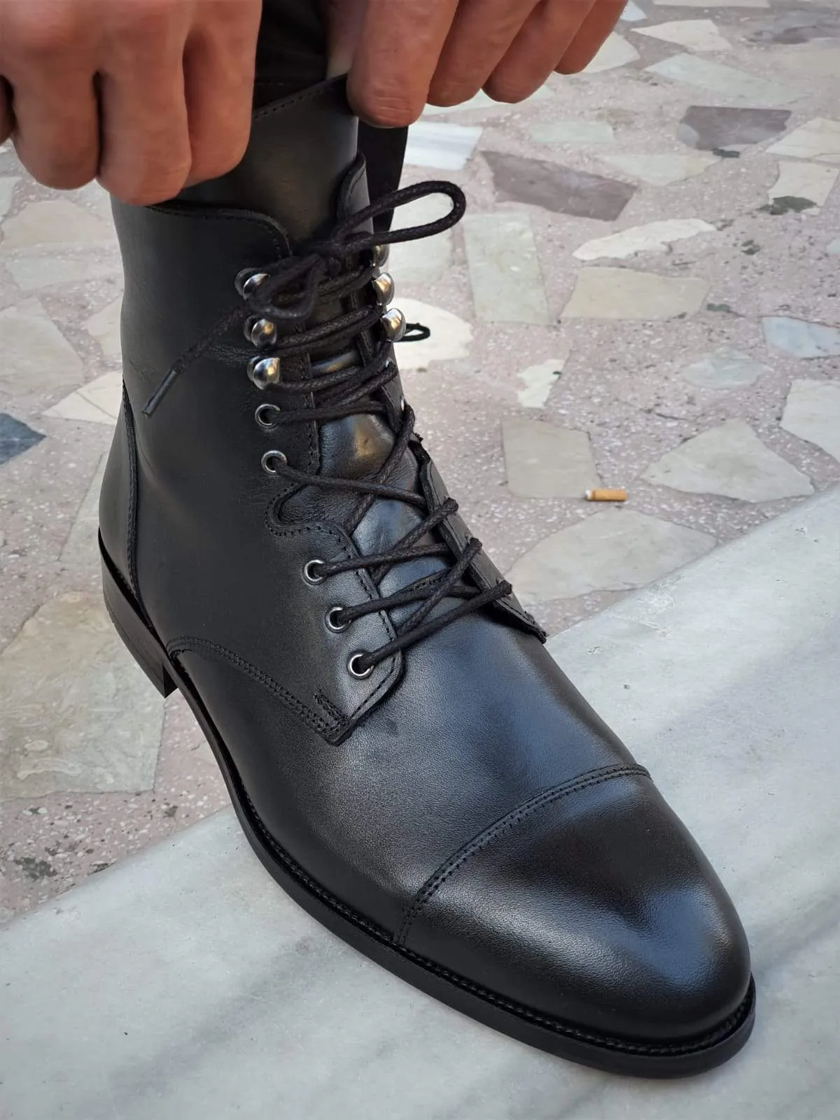 Spiez Black Boots