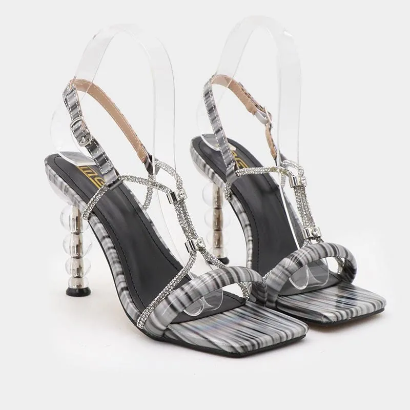 Strappy Heeled Sandals