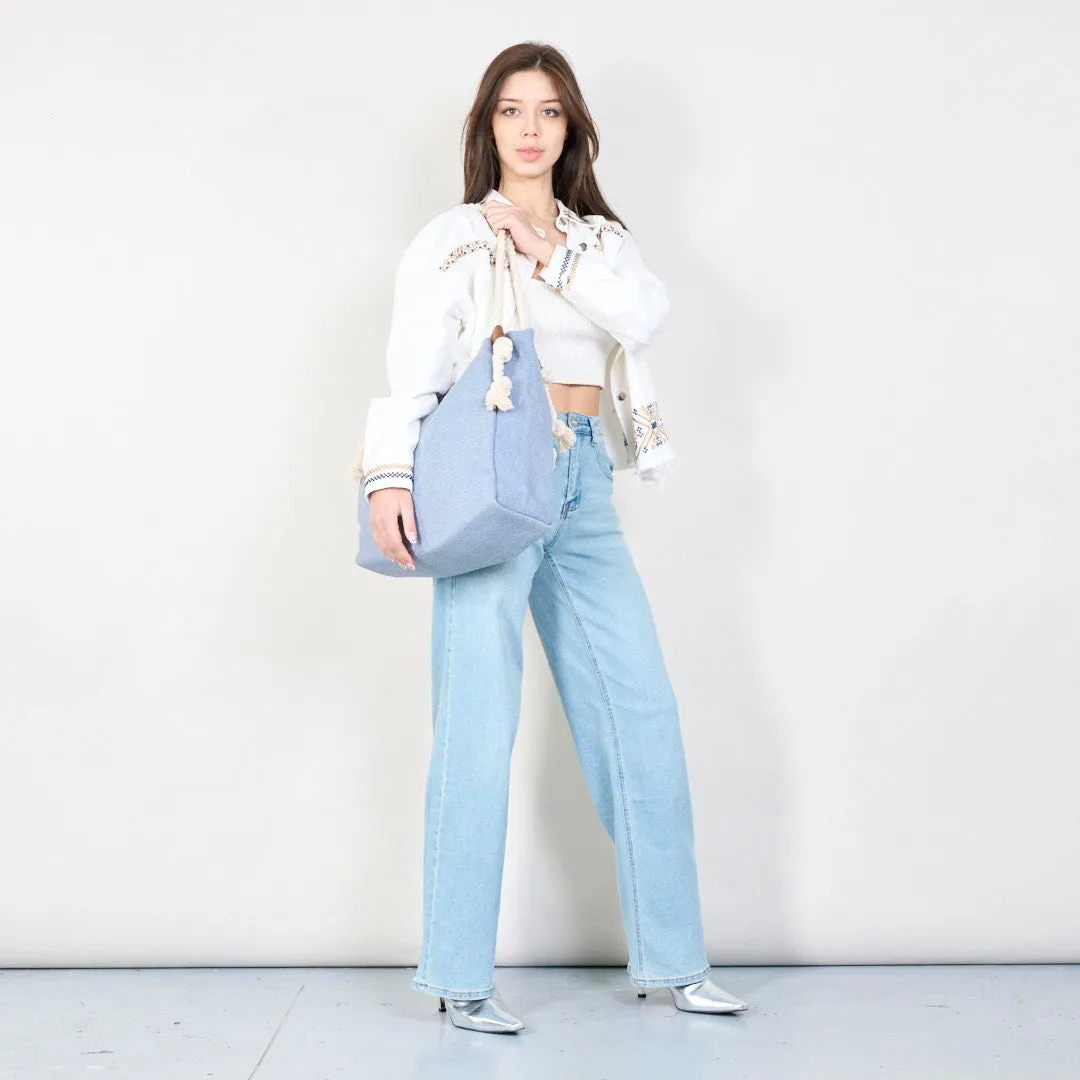 Stylish drawstring shoulder bag wholesale