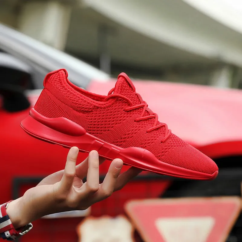 Summer New Flying woven running shoes