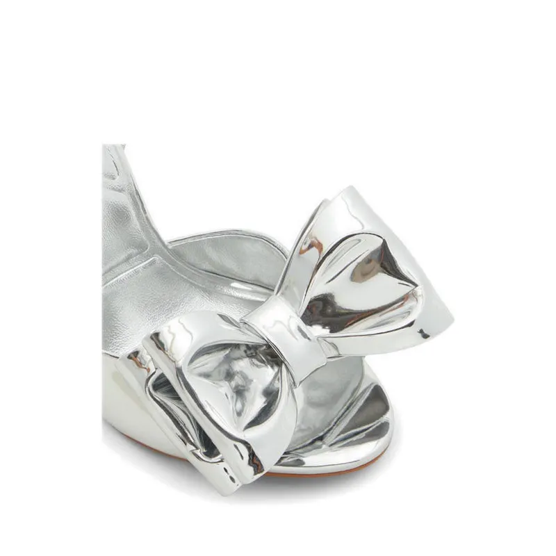 Tinsletta-Se Heeled Sandals - Silver