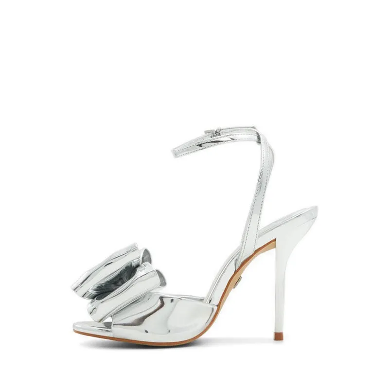 Tinsletta-Se Heeled Sandals - Silver