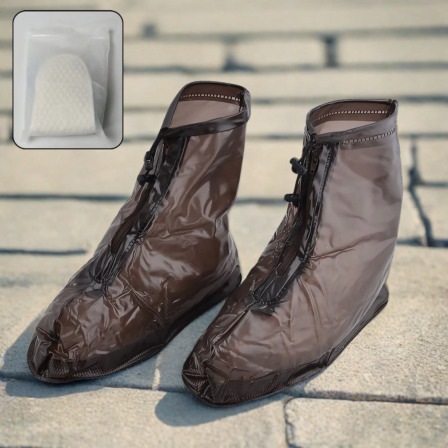 Transparent Waterproof Boots Cover for Kids & Adults