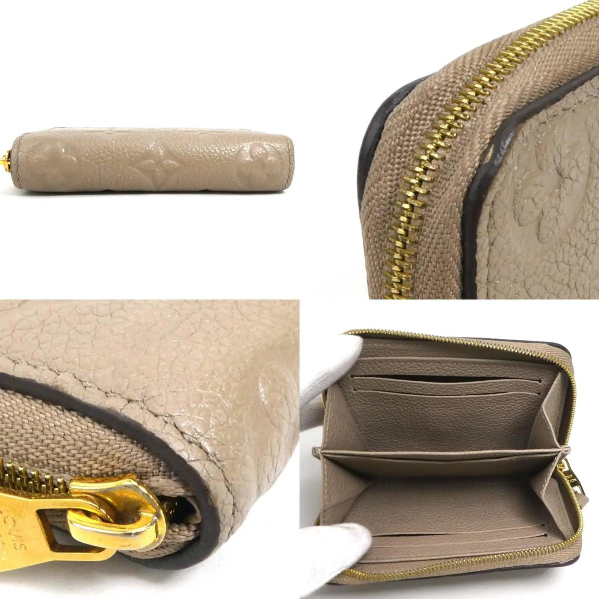 Trendy Inspired Louis Vuitton Coin Case Monogram Empreinte Zippy Purse Tourtrail Unisex M68696